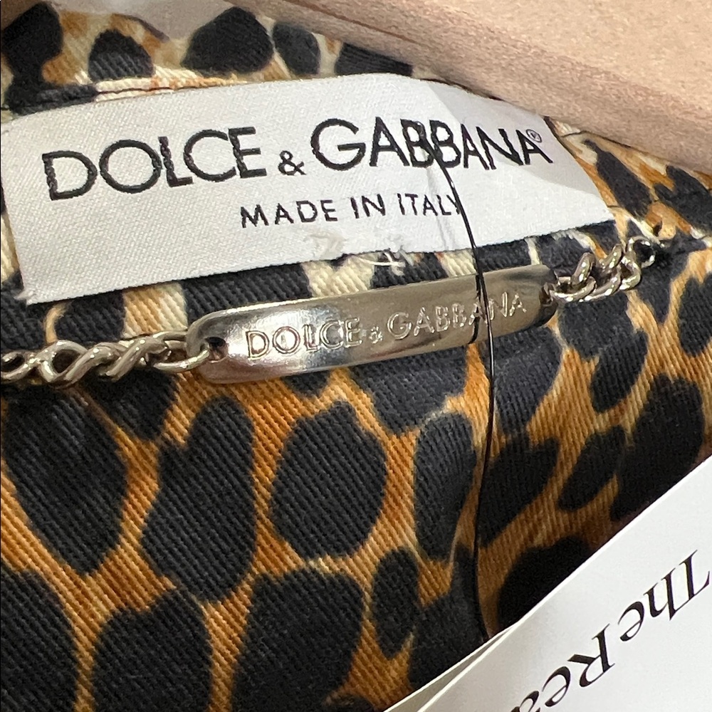Dolce & Gabbana Animal Print Cheetah Jean Jacket - Picture 4 of 9